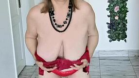 Mature MILF with Huge Tits Enjoys POV Fucking