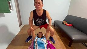 Coach, put your cock in my ass and make me squirt