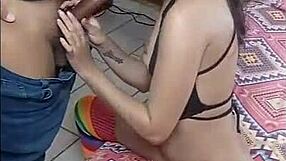 Latina Moves and Sucks Big Cock in Amateur Scene