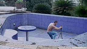 i'm sneaking into mei cornejos pool to stream live