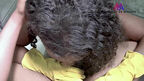 My Sexy Corporate Cleaner's Wet Pussy and Big Tits Drive Me Wild with Desire