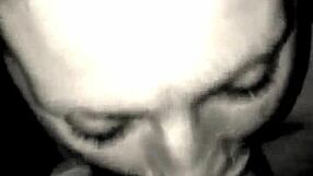 Milf sucking big white cock surprisingly passionate skilled eager monster