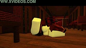 Roblox x limbus company faust helps dante with rough fuck