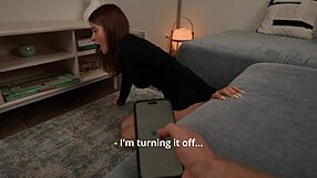 step sister unaware of controlled toy in hardcore taboo pov