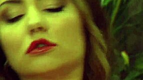 Horny Lesbian Mistress Fingers Pussy Hard. Recalls Bound Naked Slave