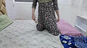 Intense Nightly Massage Turns Steamy with Step Brother