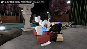 Two Pretty Girls Try My Dick In Roblox Condo Game Fucking