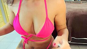 rosa vermelha got licked and fucked once now craves that wet pussy muff diving for round two