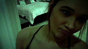 Pov step dad fucks a ready teen 18+ in taboo fantasy.