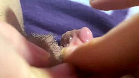 big clit throbs in explosive orgasm closeup!!