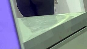 hidden camera catches housekeeper's bbw fat ass