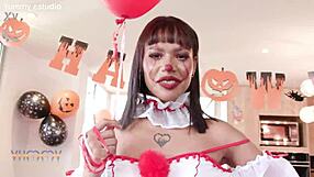 Halloween Orgy Thrills With Brittany Taylor's Curvy Ass DP And Fisting Frenzy