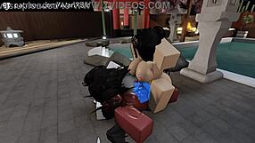 Two Pretty Girls Try My Dick In Roblox Condo Game Fucking