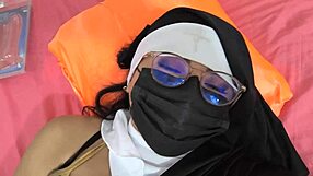 Are you a slutty religious woman who loves fucking her ass and vagina with double dildos?