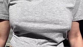 Artemisia Love's Big Boobs Bouncing Outdoor Session