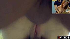 Squirt anal sex on the bar with creampie and squirting