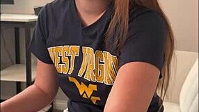 Ava Marina 18-Year-Old College Girl Dorm Room Fuck