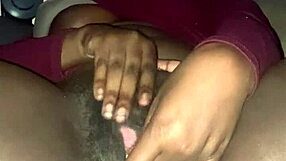 Horny Brunette Girl Masturbates to Orgasm in Wet Pussy