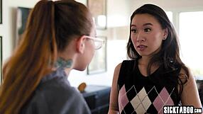 Petite Asian Teen Kimmy Kimm Loved Ass Licking From Horny Lesbian Alexis Tae