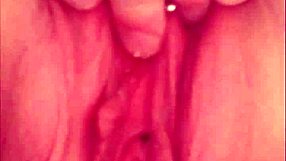 look at this pierced pussy peeing up close?