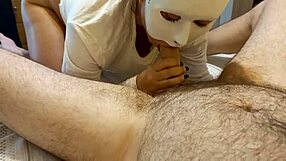 hot latina's ass fucked by hubby while he works creampie