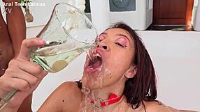 the lactating slut gemma leone loves cocks in all her holes pissing dp dap tp