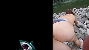 madrastra venezolana having unprotected sex by the river