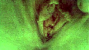 wife in thongs gets cumshot tribute