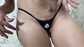 Young Girl Shows Off And Plays With Toys