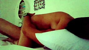 Visiting Young Student Alone, Admiring Her Big Natural Tits.