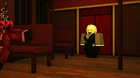 Roblox x limbus company faust helps dante with rough fuck