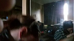 Misty gives detailed blowjobs to her friend.