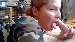 naughty redhead wife calls lover home fucks wildly then confesses to husband facial