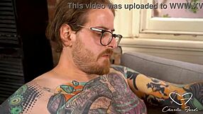 charlie forde joins lucky david in wild 3some anal assfucking deepthroat pussy riding squirting orgasm