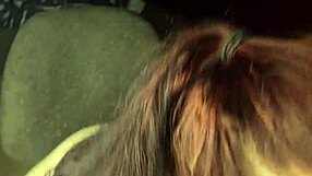 petite 18-year-old stepdaughter kneels sucking daddy's monster cock hungrily