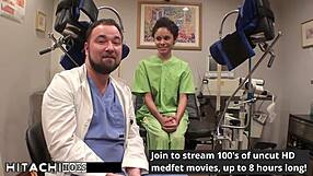 freshman forced to orgasm with hitachi by nurse sandra chappelle.