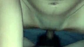 asian slut cheats boyfriend after party blowjob riding cum twice