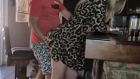 Rough doggystyle encounter left her moaning loudly