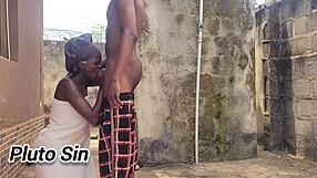 Sex In Unexpected Places As Nasty Bitch Fucks Husband's Friend Publicly