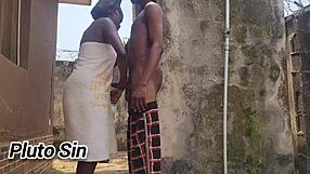 Sex In Unexpected Places As Nasty Bitch Fucks Husband's Friend Publicly