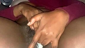 Horny Brunette Girl Masturbates to Orgasm in Wet Pussy