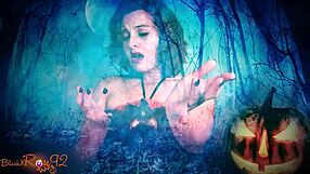 oh baby, your ghostly ghoulfriend's gonna make you jerk that cock with my dirty talk