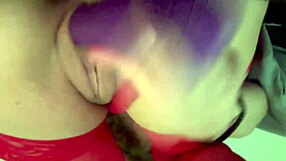 beautiful latina at home