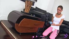 Dominating Lesbian Nails Roommate In BDSM Scene