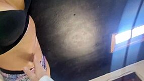 Milf gets intense clit massage!