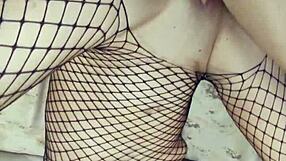 Close-Up View of Gaping Ass and Spanking