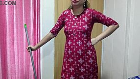 indian desi sali seduces jija with dirty hindi talk for hardcore pussy pounding orgasm