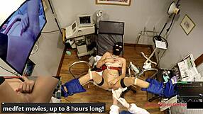 Orgasm Research Inc Patient 148 Fingers Gaping Pussy to Screaming Climax