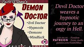 Demon Doctor's Erotic Hypnosis Drags Patient To Hell In Hospital Therapy