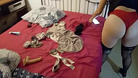 french amateur in lingerie takes black cock doggystyle blowjob rimjob